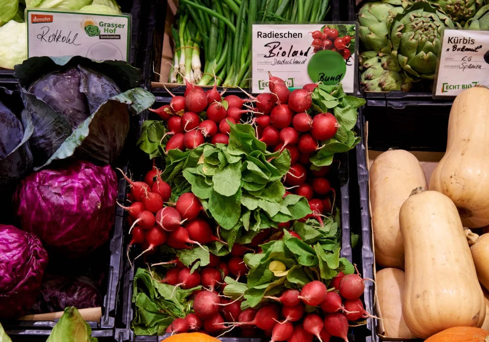 Sortiment mit großer Auswahl - Biomarkt im Ostallgäu b.i.o. - Biomarkt im Ostallgäu - Gemüse
